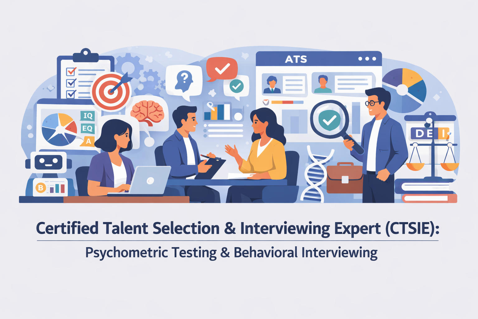 Certified Talent Selection & Interviewing Expert (CTSIE): Psychometric Testing & Behavioral Interviewing