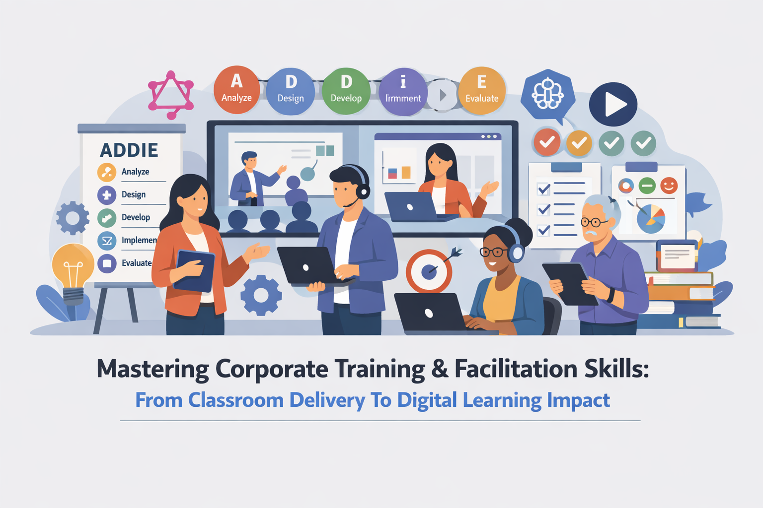 Mastering Corporate Training & Facilitation Skills: From Classroom Delivery To Digital Learning Impact