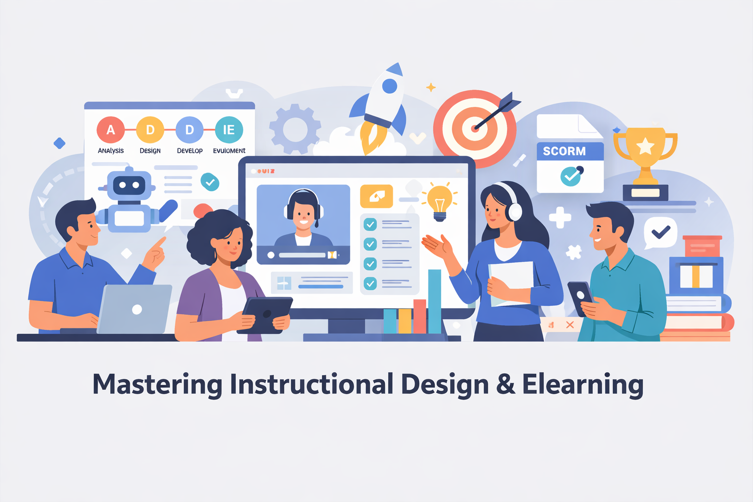Mastering Instructional Design & Elearning