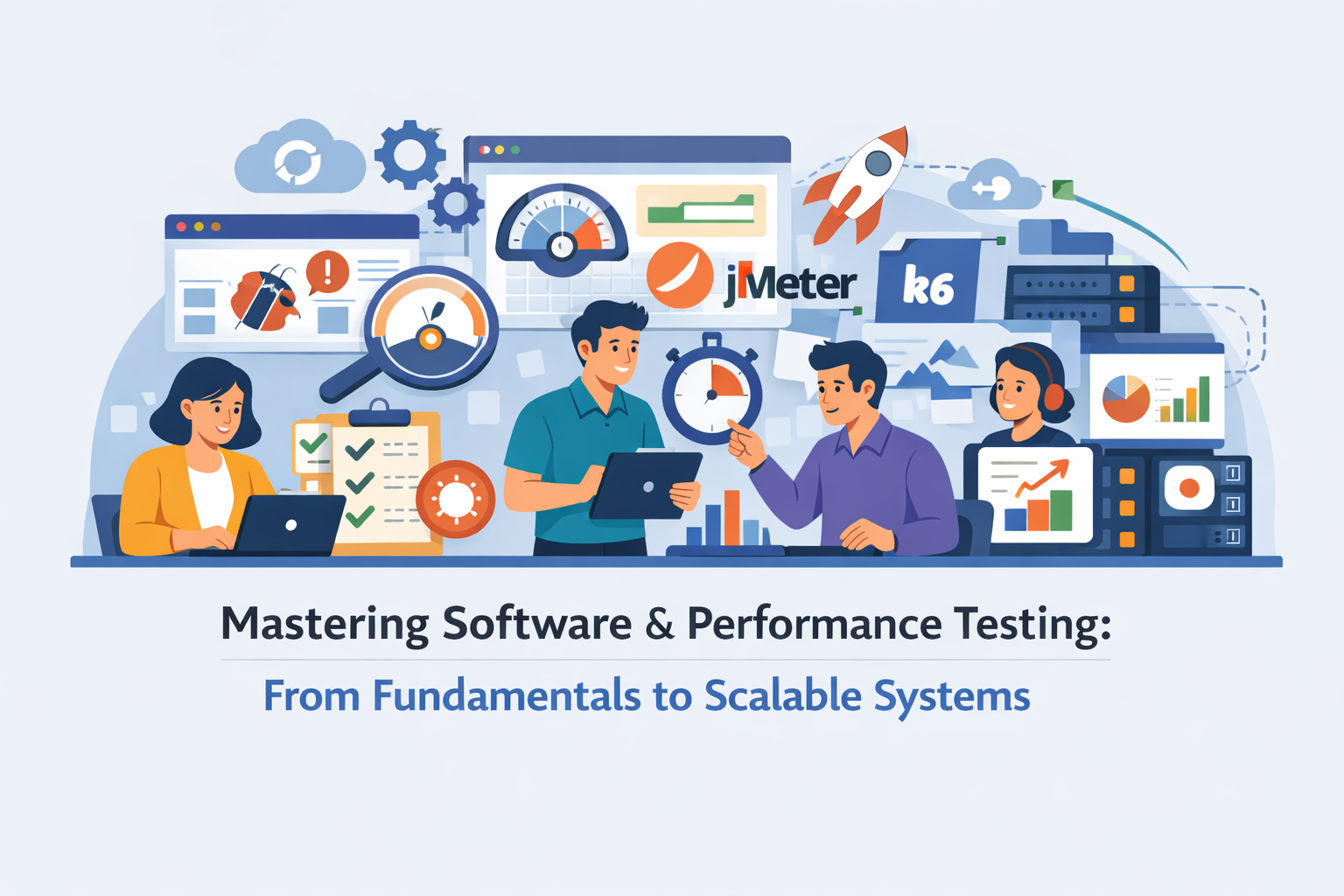 Mastering Software & Performance Testing: From Fundamentals to Scalable Systems