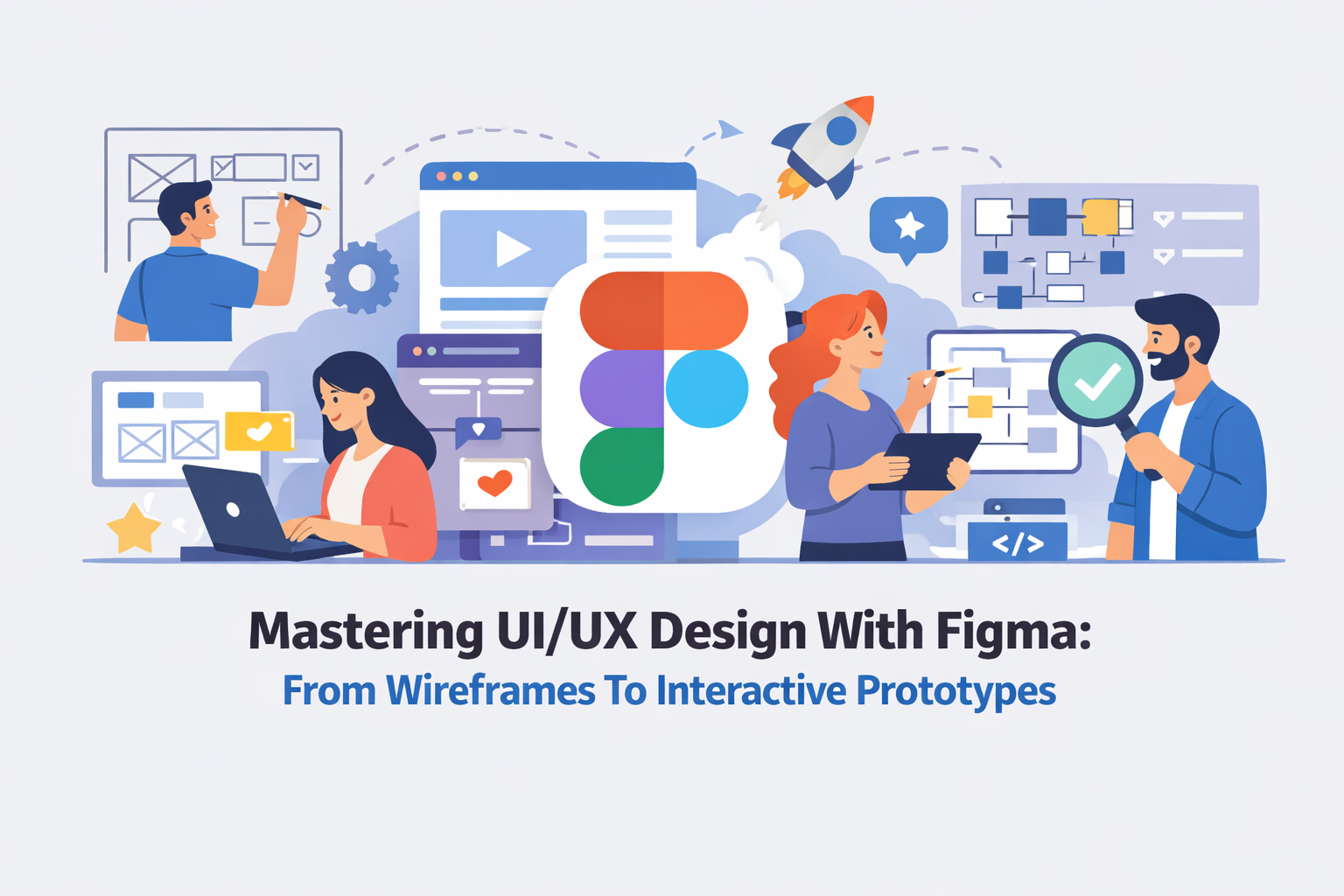 Mastering UI/UX Design With Figma: From Wireframes To Interactive Prototypes